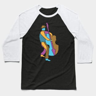 Bassman Modern Art Baseball T-Shirt